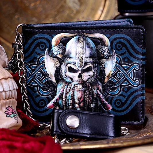 Danegeld Viking Warrior Wallet with Chain