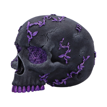 Rose Geode Skull