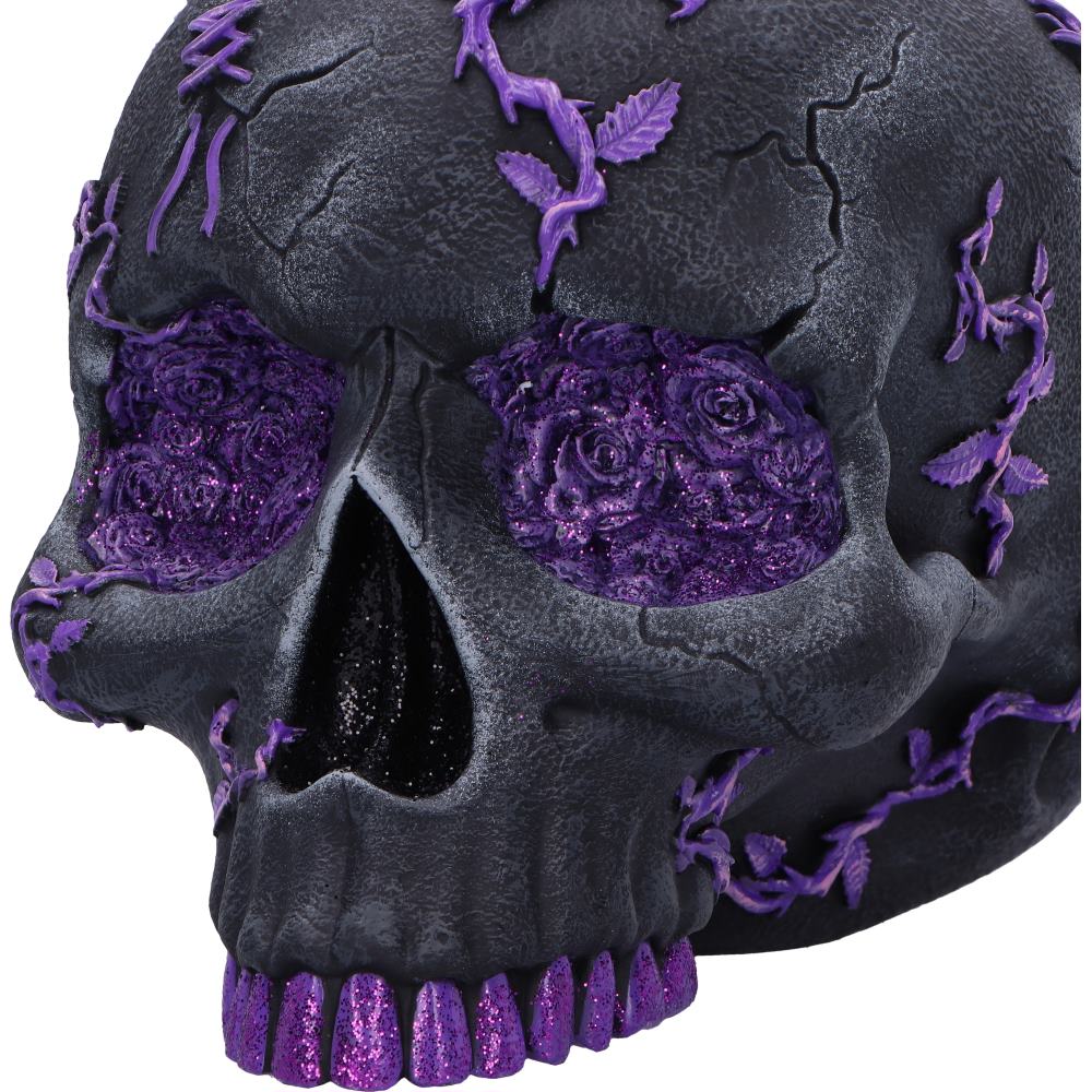 Rose Geode Skull