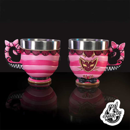Pinkys Up Cheshire Cat Cup