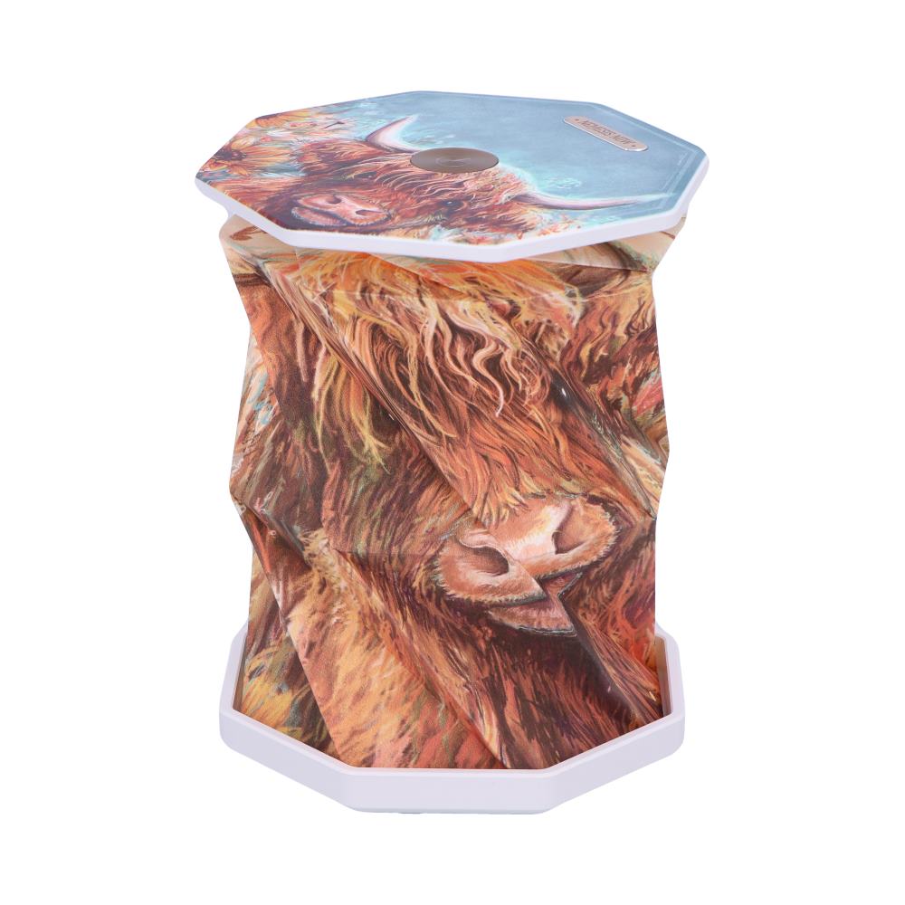 Highland Cow Foldable Lamp