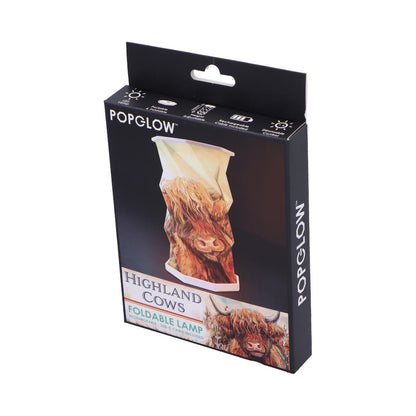 Highland Cow Foldable Lamp