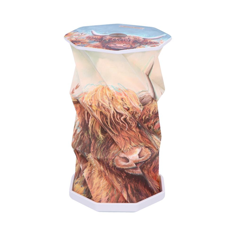 Highland Cow Foldable Lamp