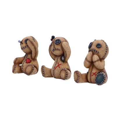 Three Wise Voodoo Dolls
