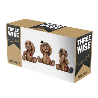 Three Wise Voodoo Dolls