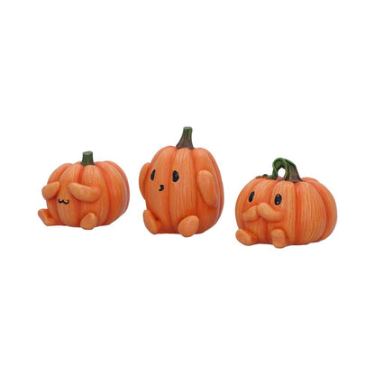 Three Wise Pumpkins