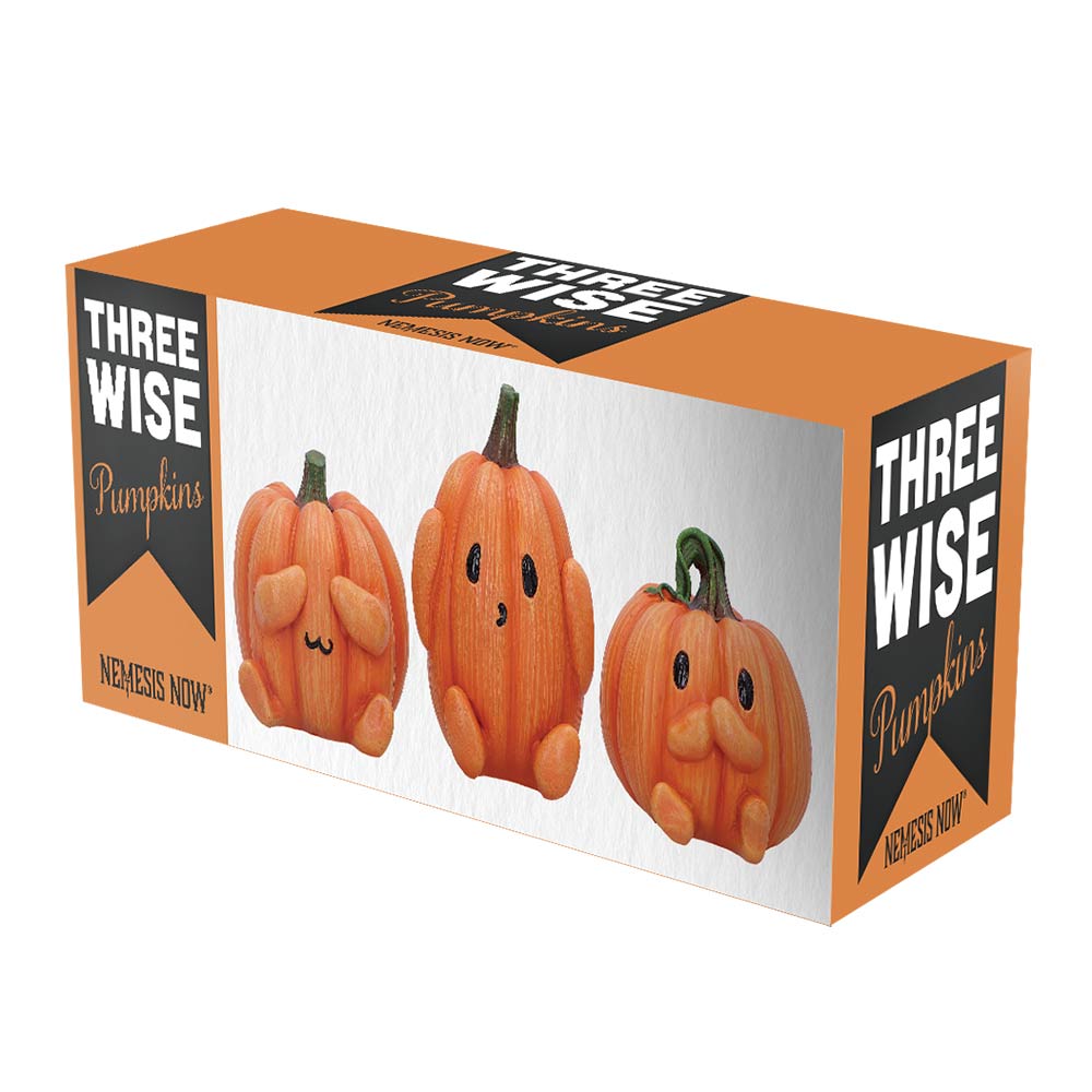 Three Wise Pumpkins