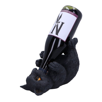 Black Cat Guzzler Wine Bottle Holder