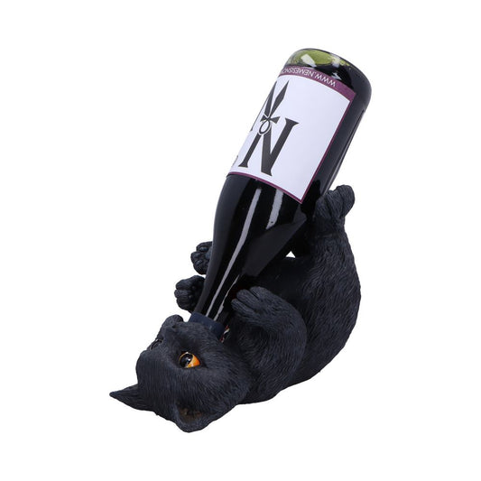 Black Cat Guzzler Wine Bottle Holder