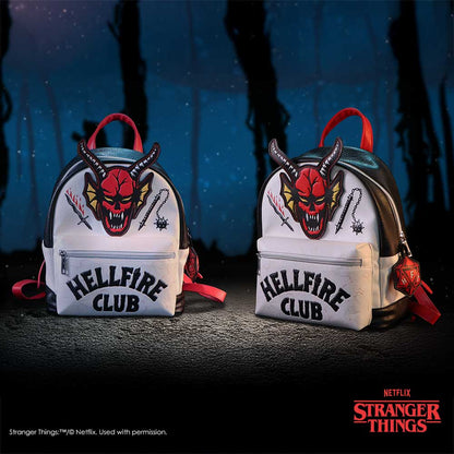 hellfire mini backpack Stranger Things Hellfire Club Backpack – Midnight Rose Emporium