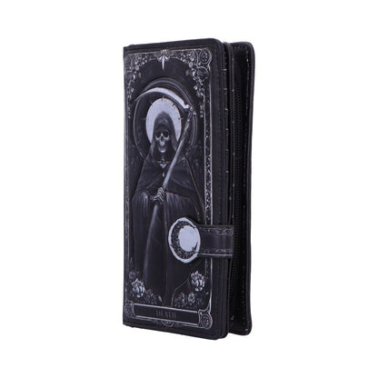 Skeleton Tarot Embossed Purse