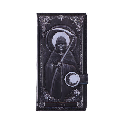 Skeleton Tarot Embossed Purse