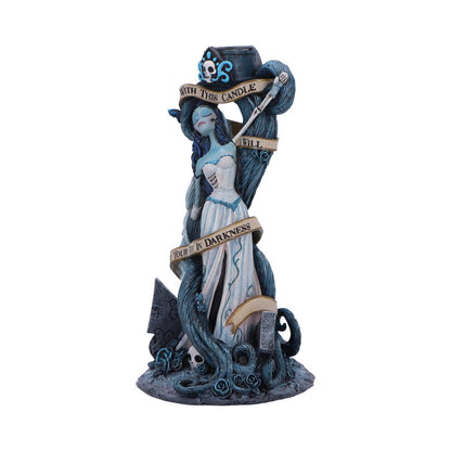 Corpse Bride With This Candle Vow Candle Holder