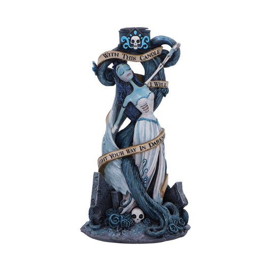 Corpse Bride With This Candle Vow Candle Holder