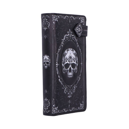 Baroque Skull Embossed Purse