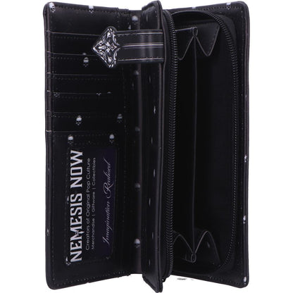 Baroque Skull Embossed Purse