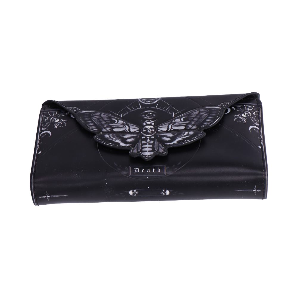 Death’s Head Moth Embossed Purse