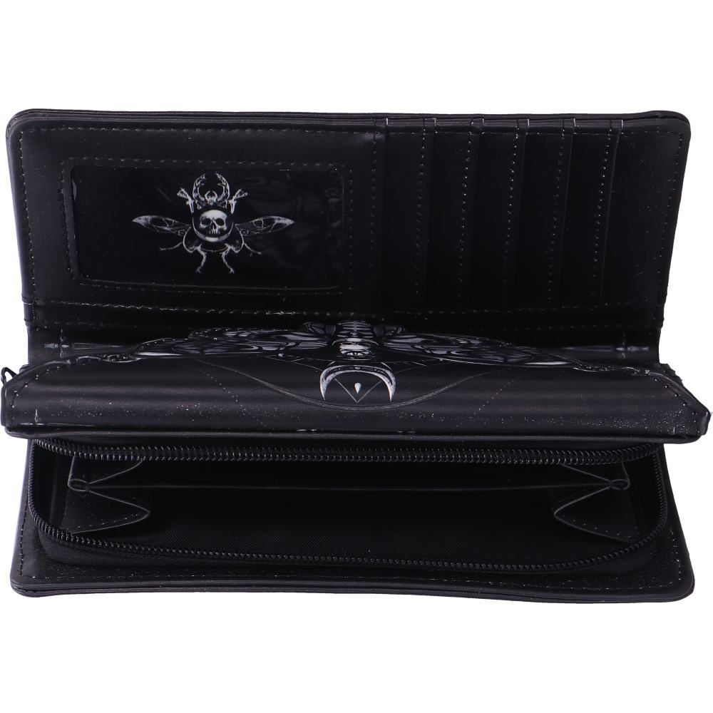 Death’s Head Moth Embossed Purse