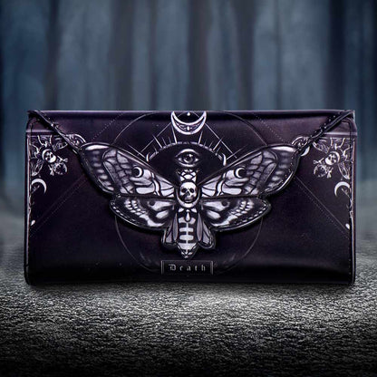 Death’s Head Moth Embossed Purse