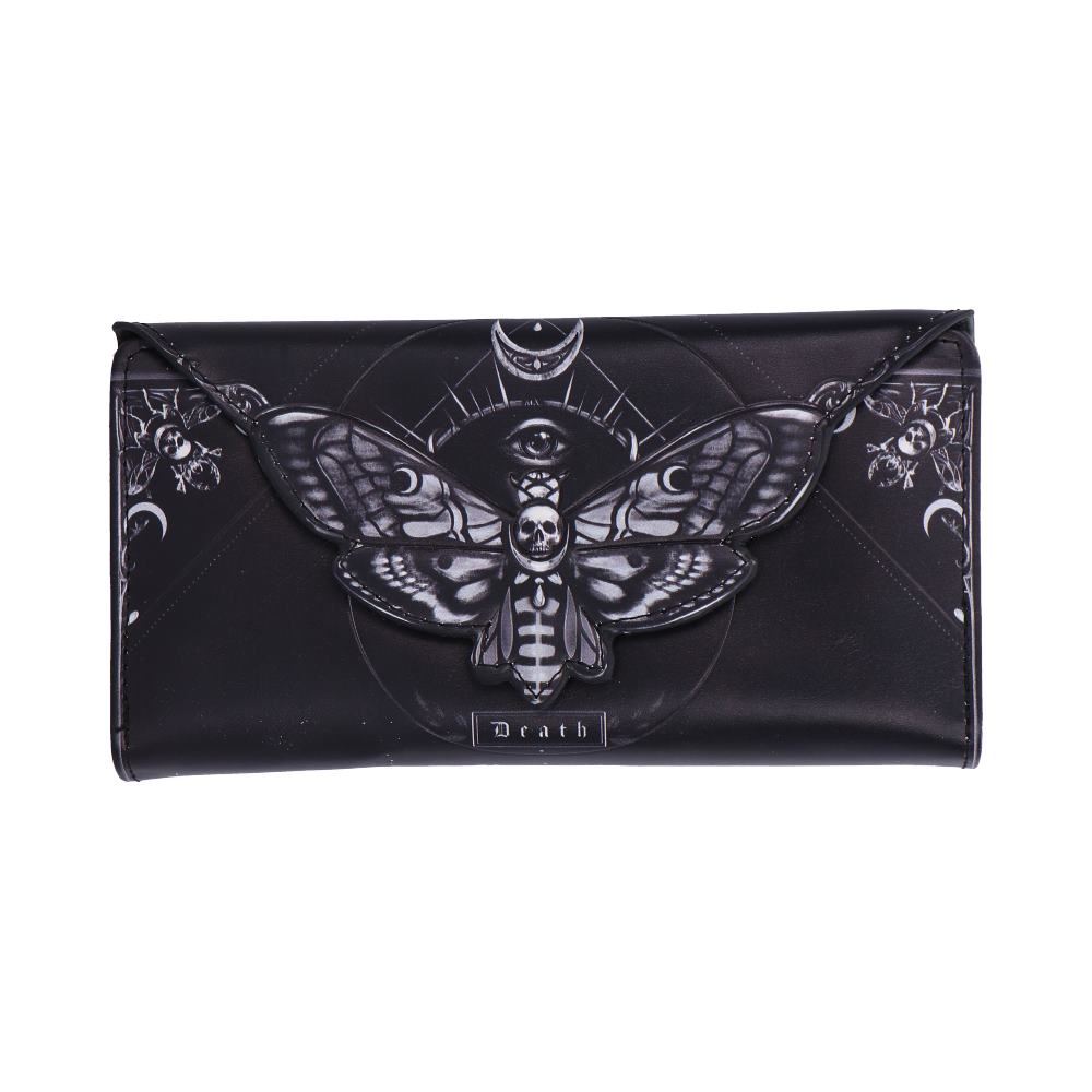 Death’s Head Moth Embossed Purse
