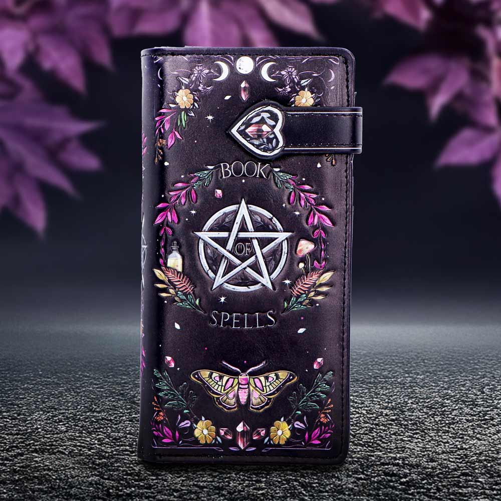 Book of Spells Embossed Purse