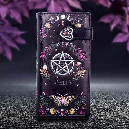 Book of Spells Embossed Purse