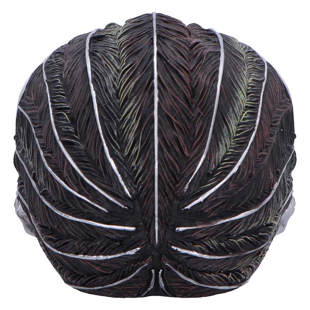 Quoth The Raven Skull Ornament