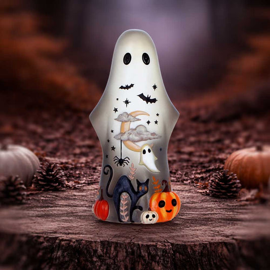 Boo-Who? Mortimer Ghost Figurine