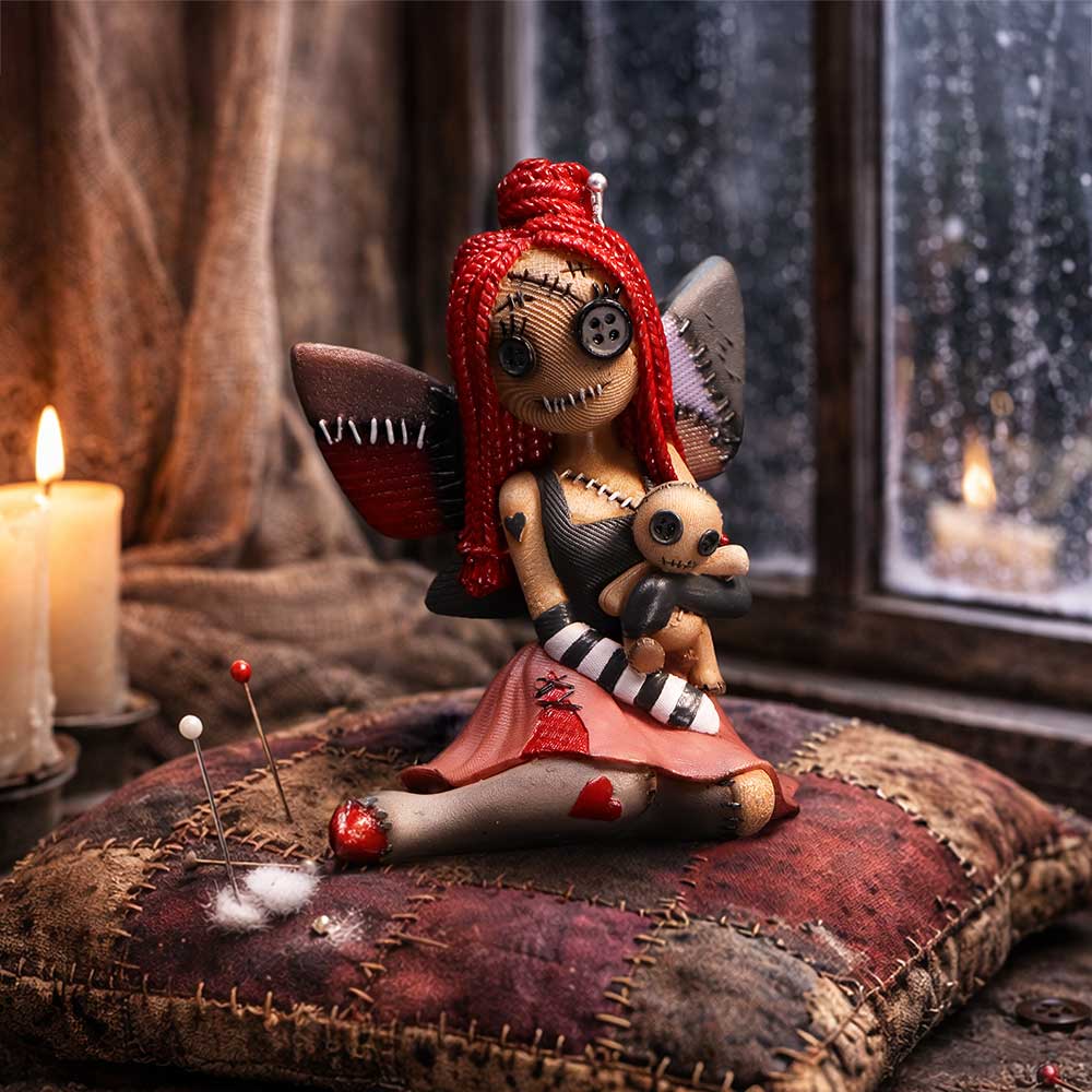 The Stitchlings Poppy Thread Voodoo Figurine