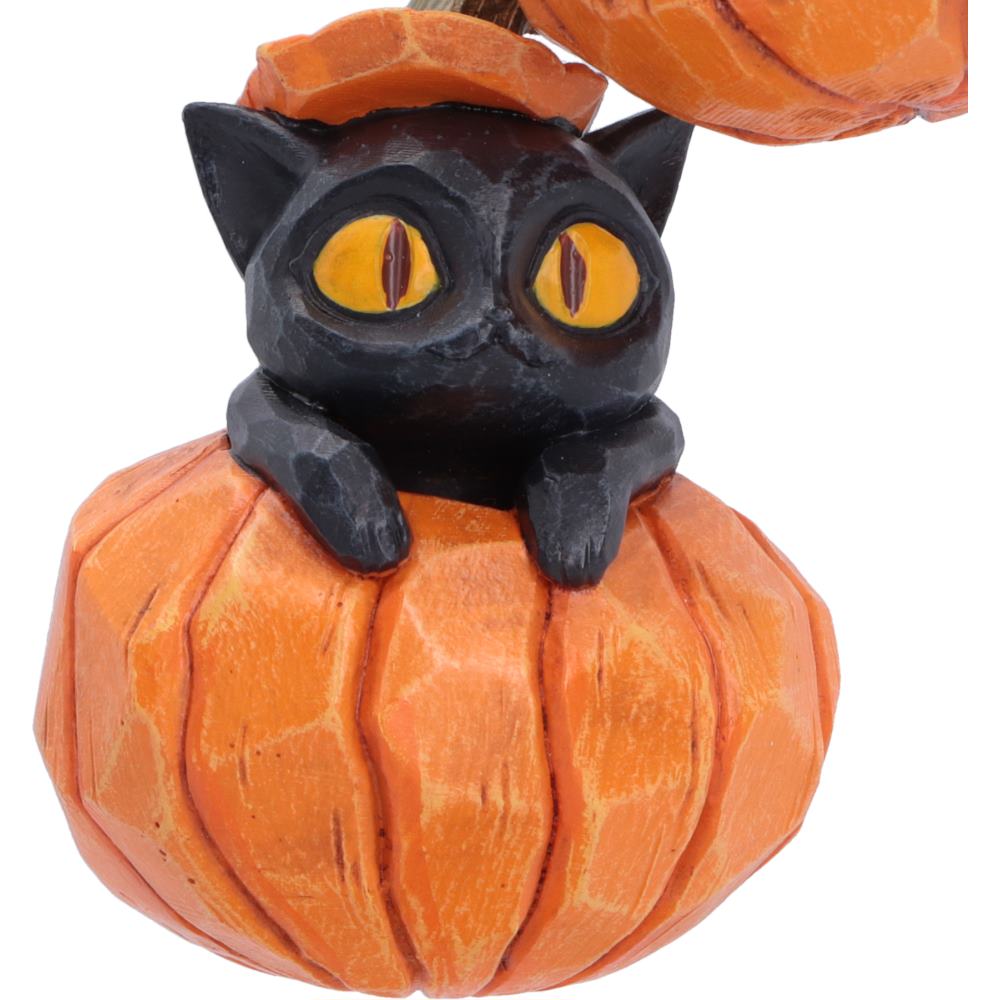Pumpkin and Patch Hanging Ornaments (Set of 2)