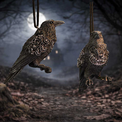 Last Omen Raven Hanging Ornament