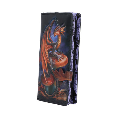 Mushroom Dragon Embossed Purse