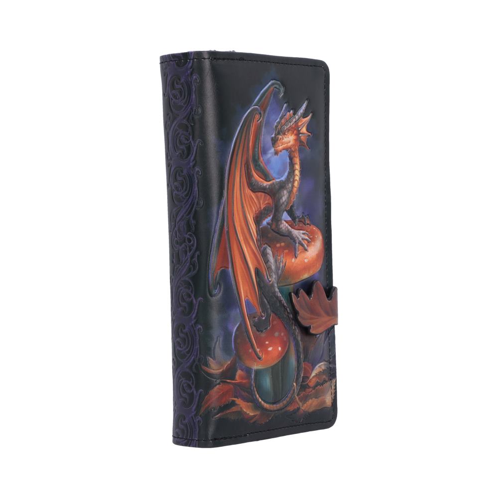 Mushroom Dragon Embossed Purse