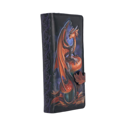 Mushroom Dragon Embossed Purse