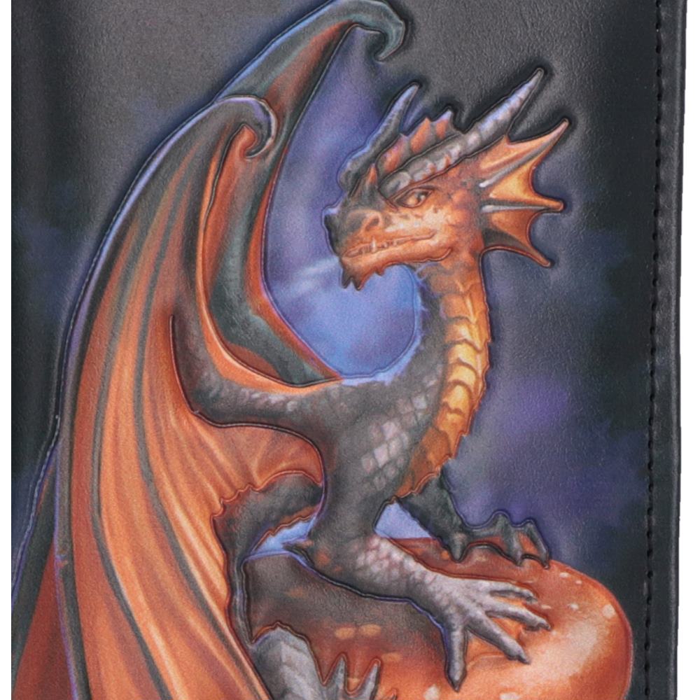Mushroom Dragon Embossed Purse
