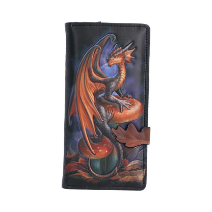 Mushroom Dragon Embossed Purse