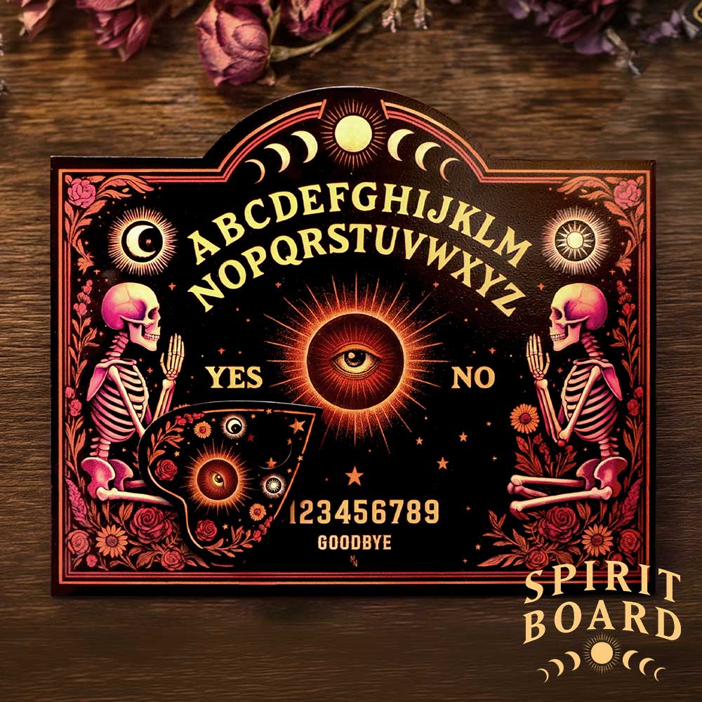 Spirit Board Bloom with Planchette
