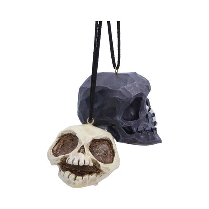 Grim and Grin Hanging Ornaments (Set of 2)