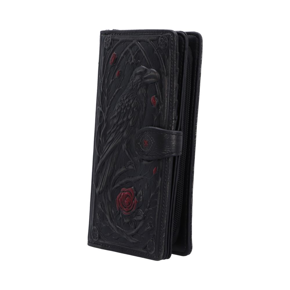 Twilight Bloom Embossed Purse