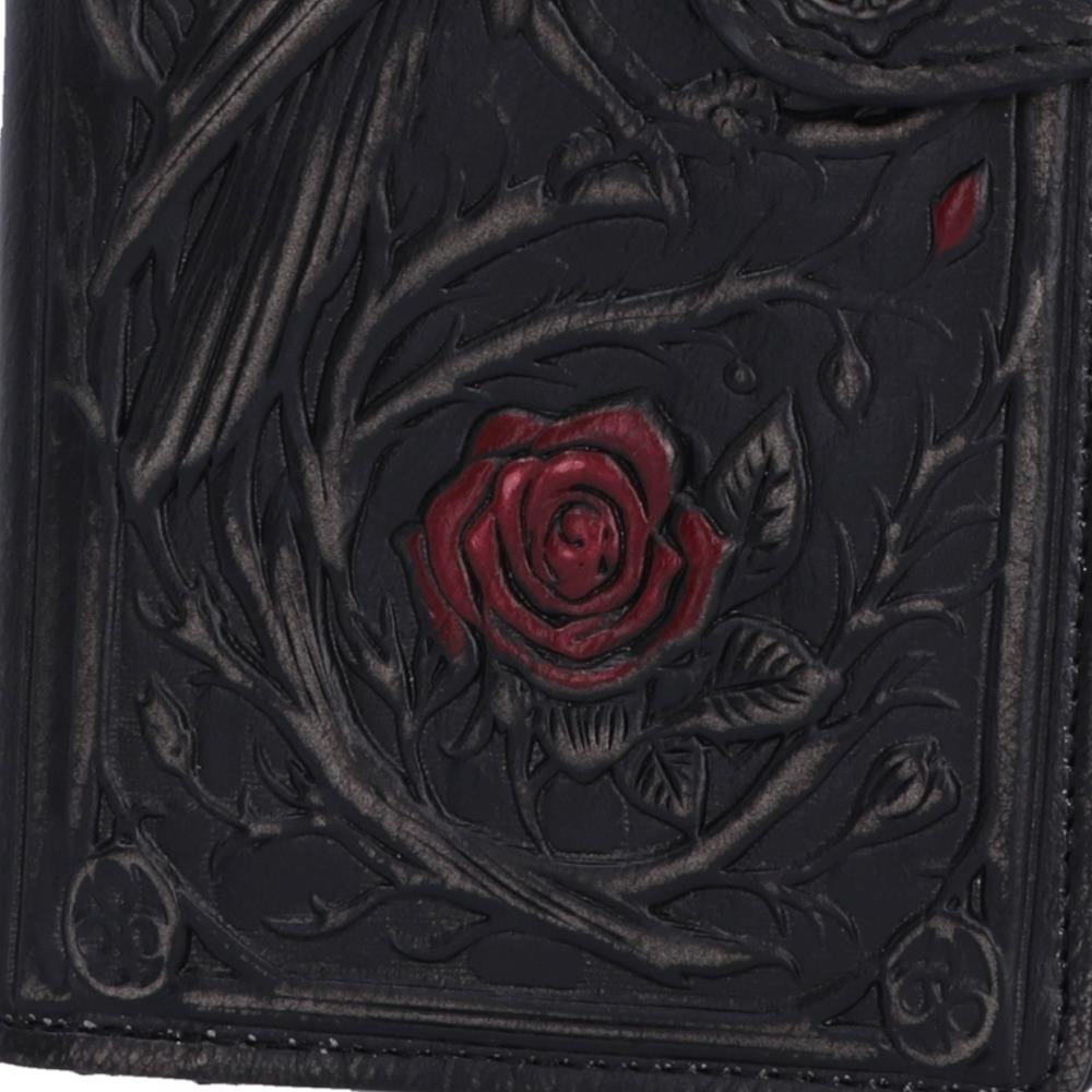 Twilight Bloom Embossed Purse