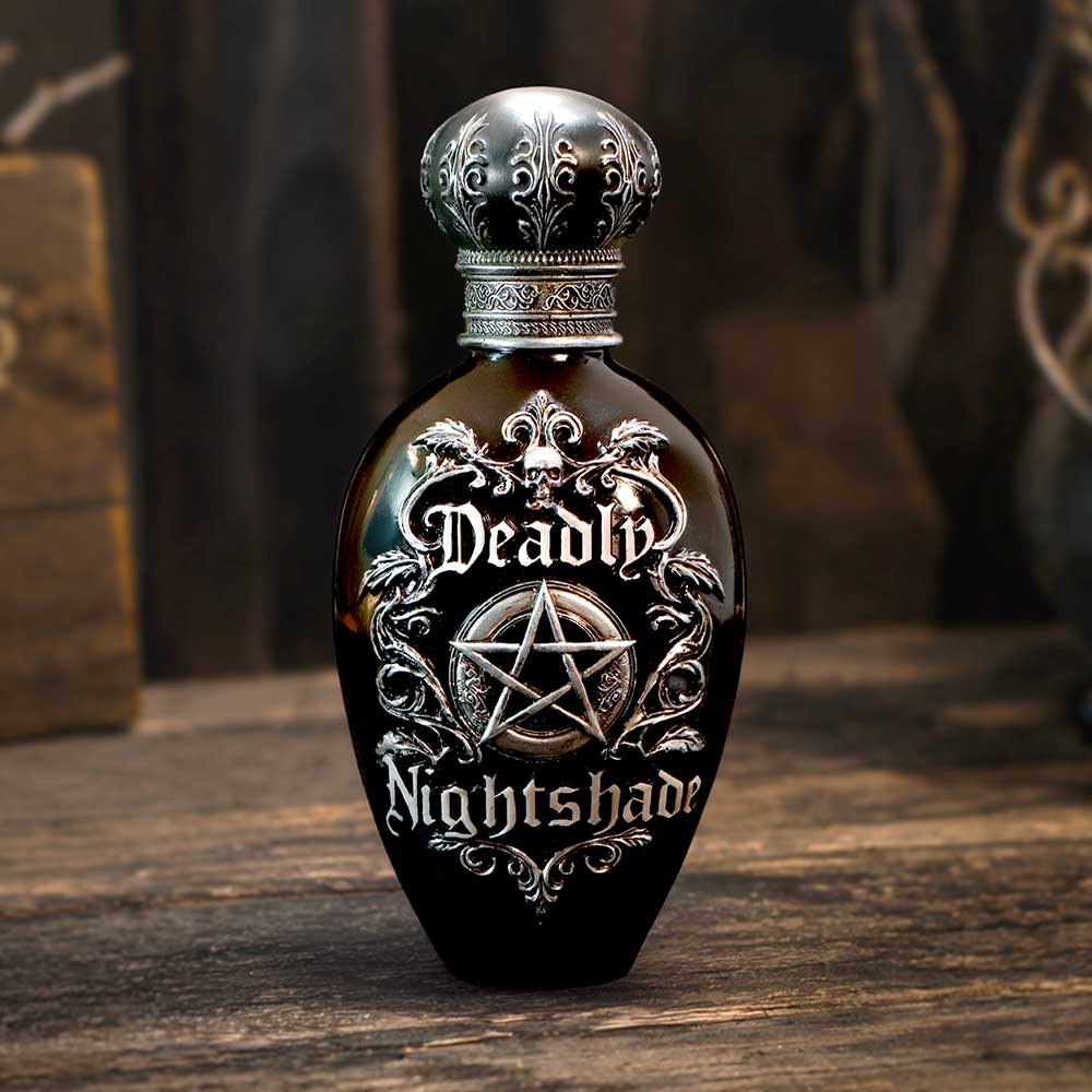 Deadly Nightshade Bottle Figurine