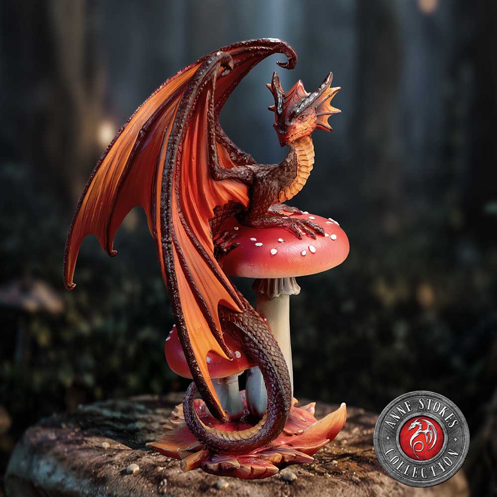 PRE-ORDER Anne Stokes Mushroom Dragon