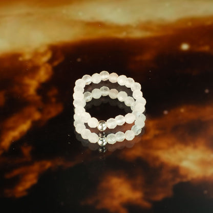 Nymph Spirit Gemstone Ring Set - Love & Flame