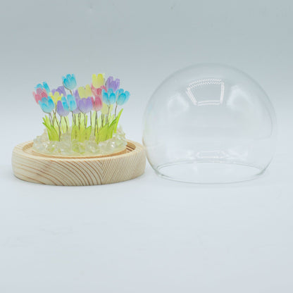 Floral Glow Garden Dome - 20 Multi Tulips
