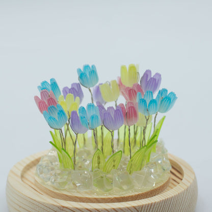 Floral Glow Garden Dome - 20 Multi Tulips