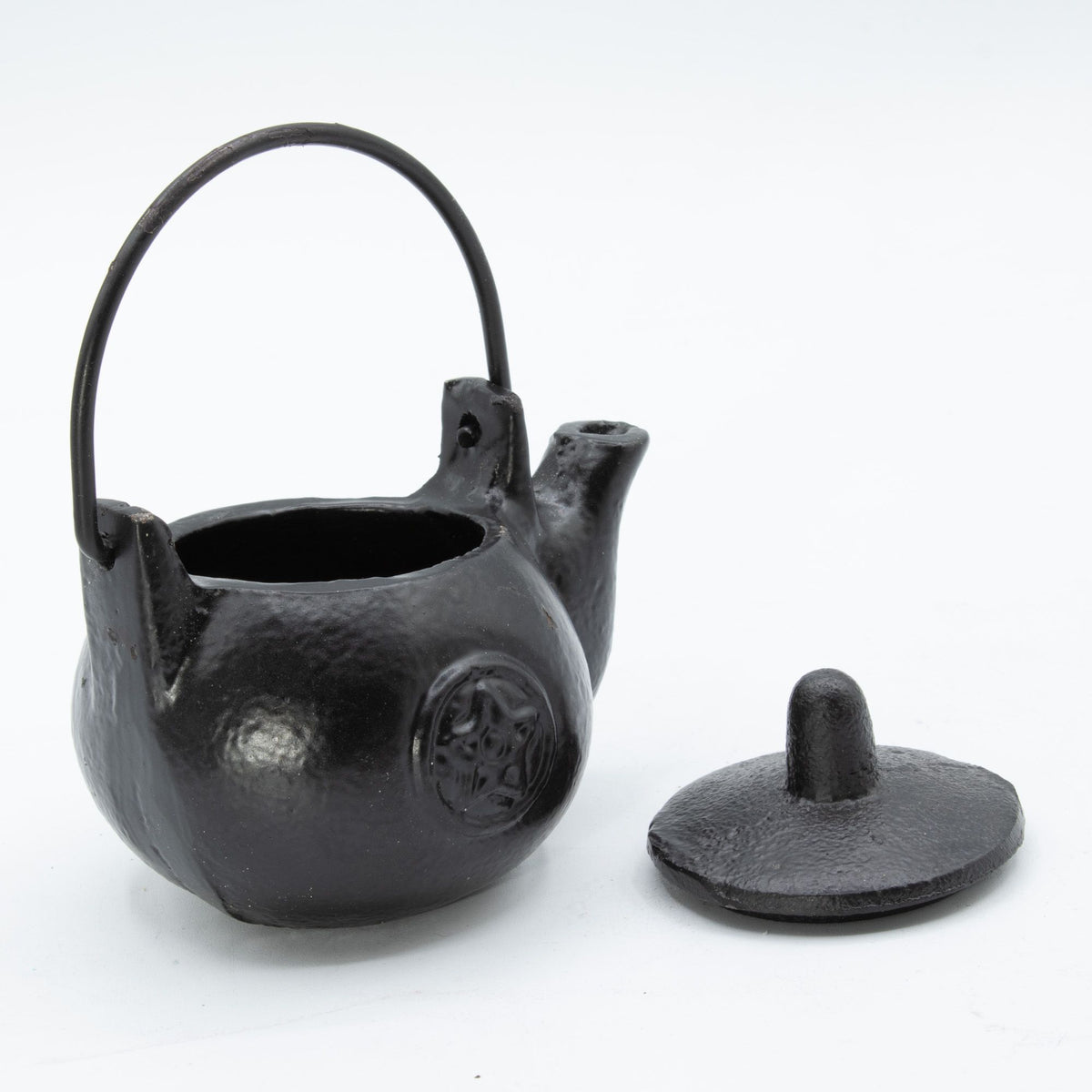 Small Cast Iron Ritual Pot with Pentagram