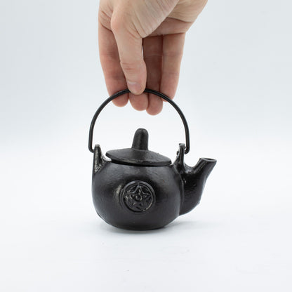 Small Cast Iron Ritual Pot with Pentagram