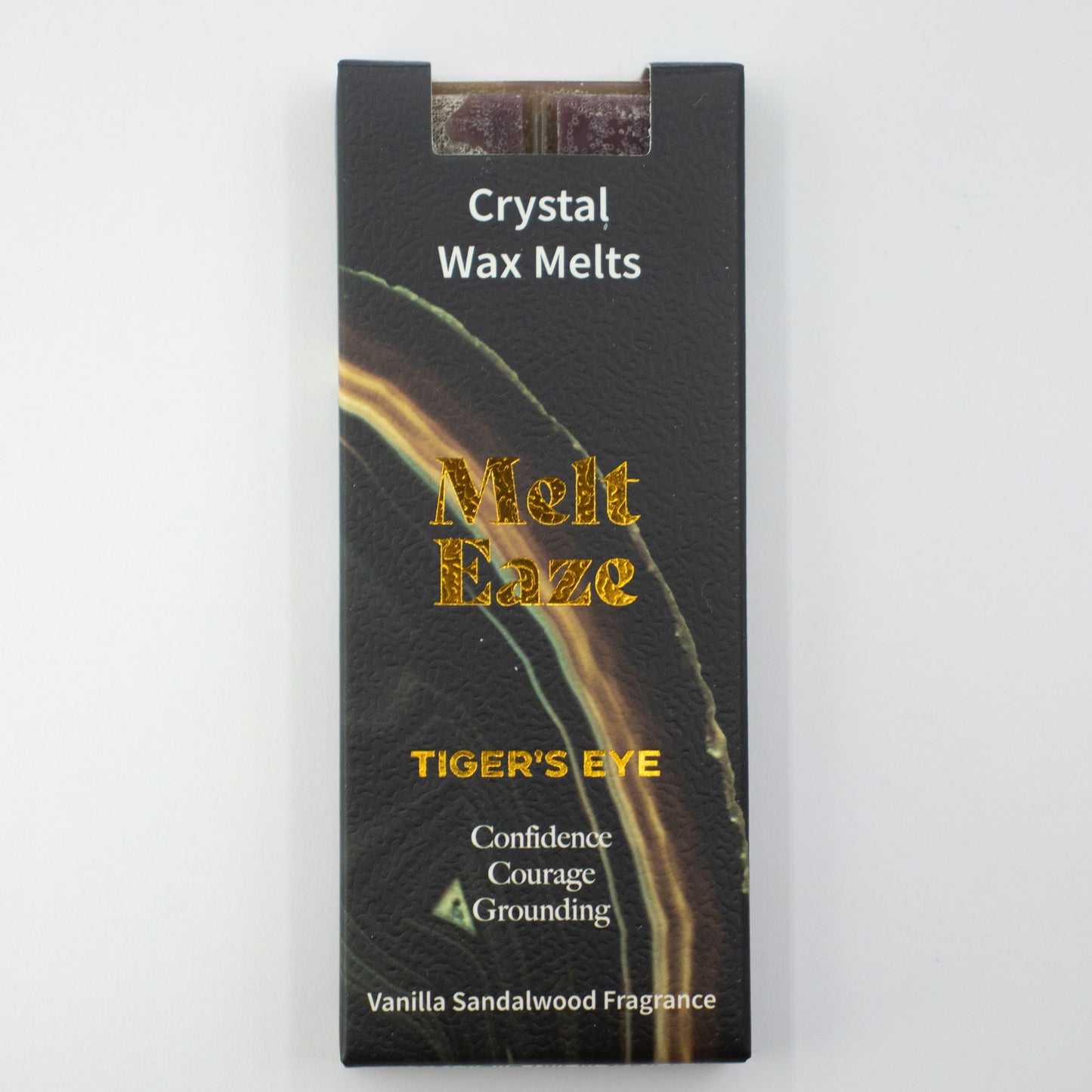 MeltEaze Wax Melts - Tigereye Strength - Vanilla Sandalwood
