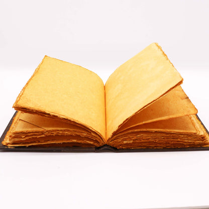 Leather Triple Moon Notebook