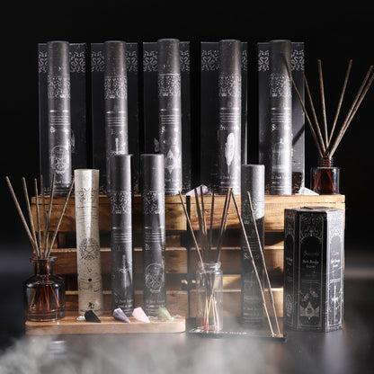 Ancient Witch Spell Incense - Seduction - Amethyst Pendulum